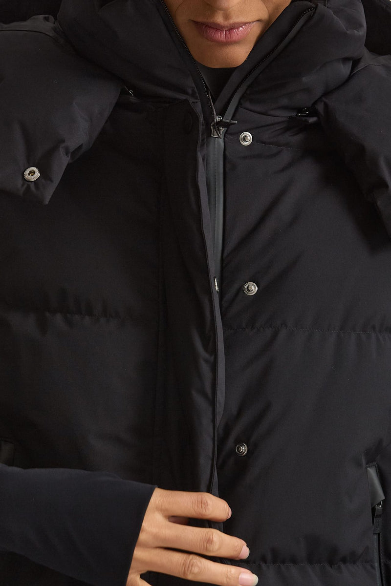 Piumino over windstopper nero women Herno - 7