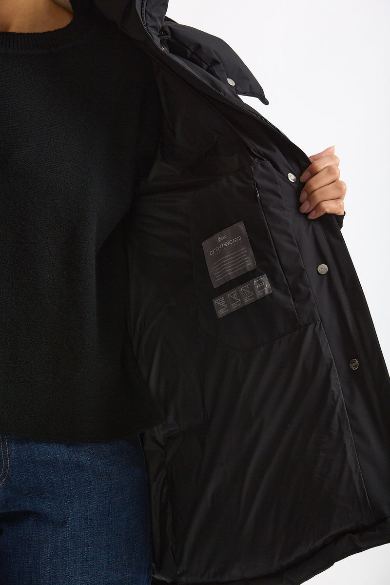 Piumino over windstopper nero women Herno - 8