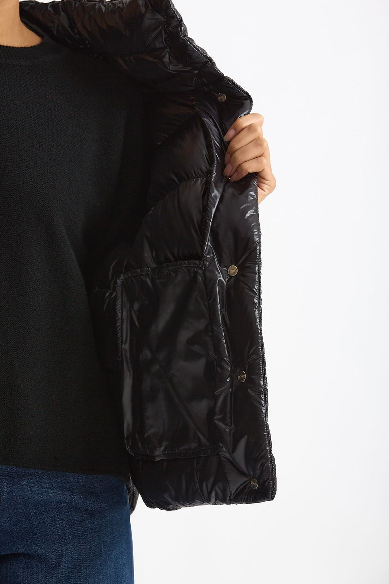 Cappa in nylon ultralight nero women Herno - 9