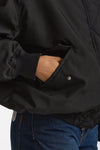 Bomber in gabardina di nylon nero women Herno - 5