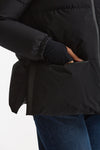 Piumino corto windstopper nero opaco women Herno - 5
