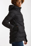 Piumino midi CHAMONIX in nylon nero women Herno - 1