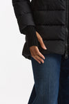 Piumino midi CHAMONIX in nylon nero women Herno - 5