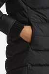 Piumino midi CHAMONIX in nylon nero women Herno - 6