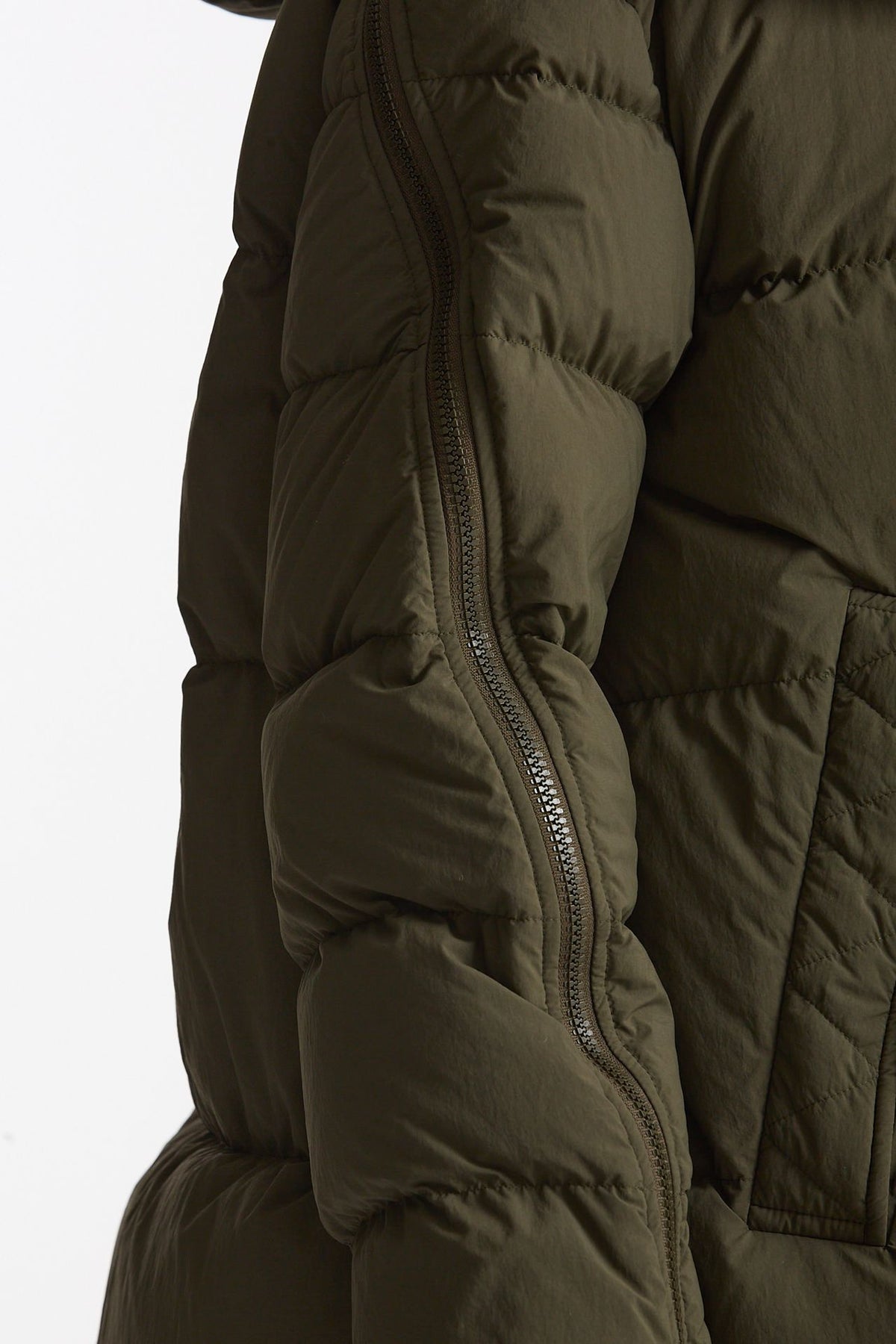 Piumino over verde militare women Herno - 5