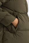 Piumino over verde militare women Herno - 6