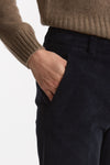 Pantalone slim in velluto LEYRE blu women Incotex - 5