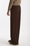 Pantalone ampio NEERA marrone women Incotex - 3
