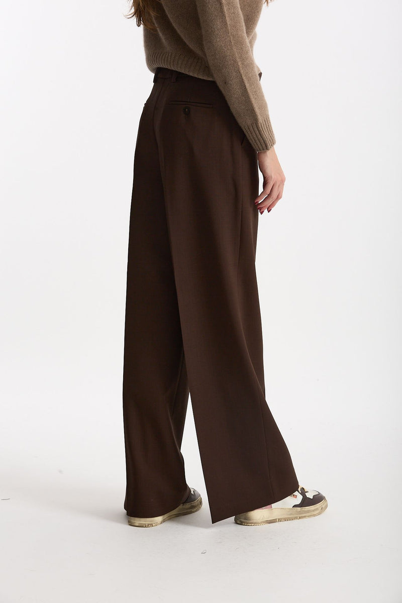 Pantalone ampio NEERA marrone women Incotex - 1