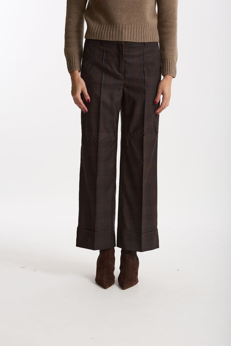 Pantalone NEVET in flanella di lana women Incotex - 3
