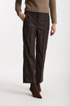 Pantalone NEVET in flanella di lana women Incotex - 1