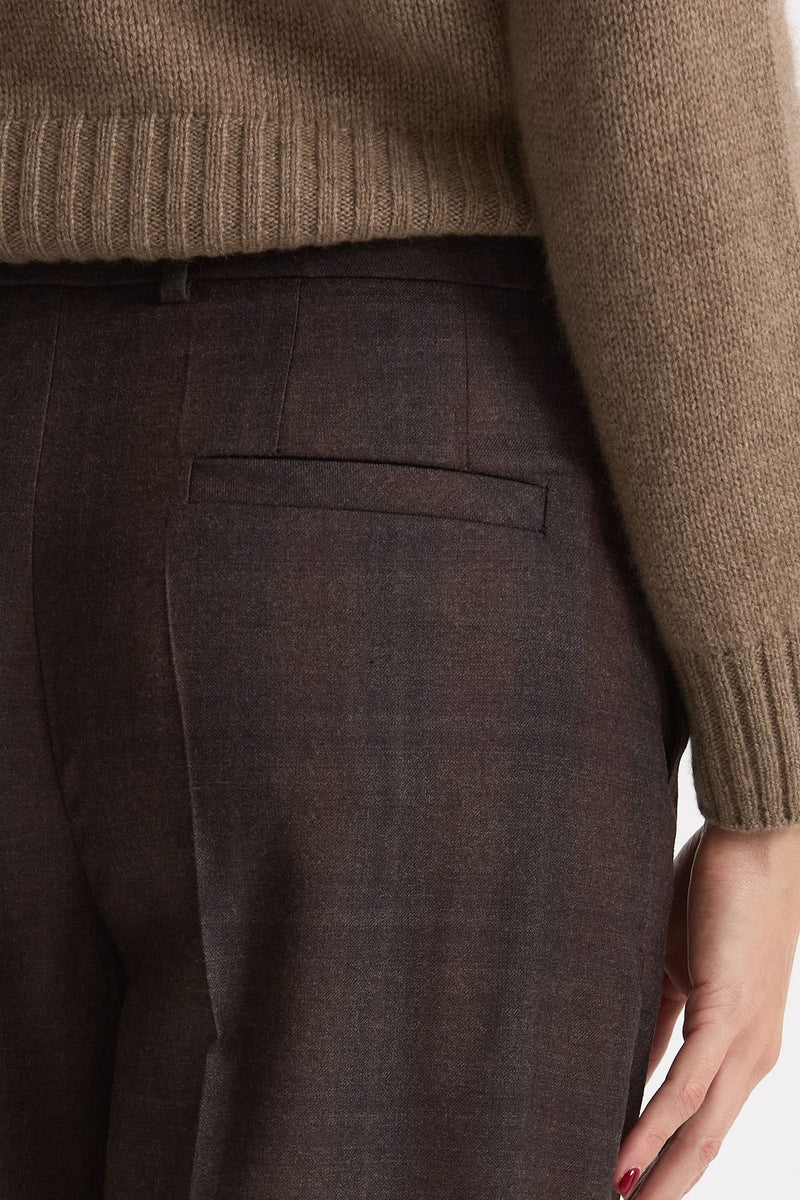 Pantalone NEVET in flanella di lana women Incotex - 7
