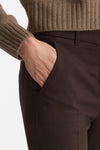 Pantalone slim KIMAMA marrone women Incotex - 5