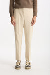 Pantalone in cotone GALENE panna women Incotex - 2