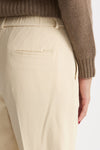 Pantalone in cotone GALENE panna women Incotex - 5
