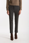 Pantalone slim KIMAMA antracite women Incotex - 1