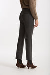 Pantalone slim KIMAMA antracite women Incotex - 2
