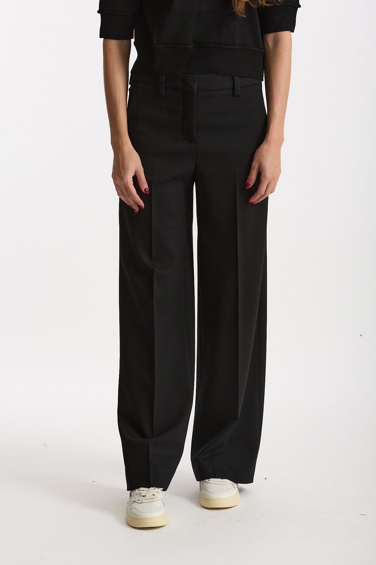 Pantalone ampio NEERA nero women Incotex - 2