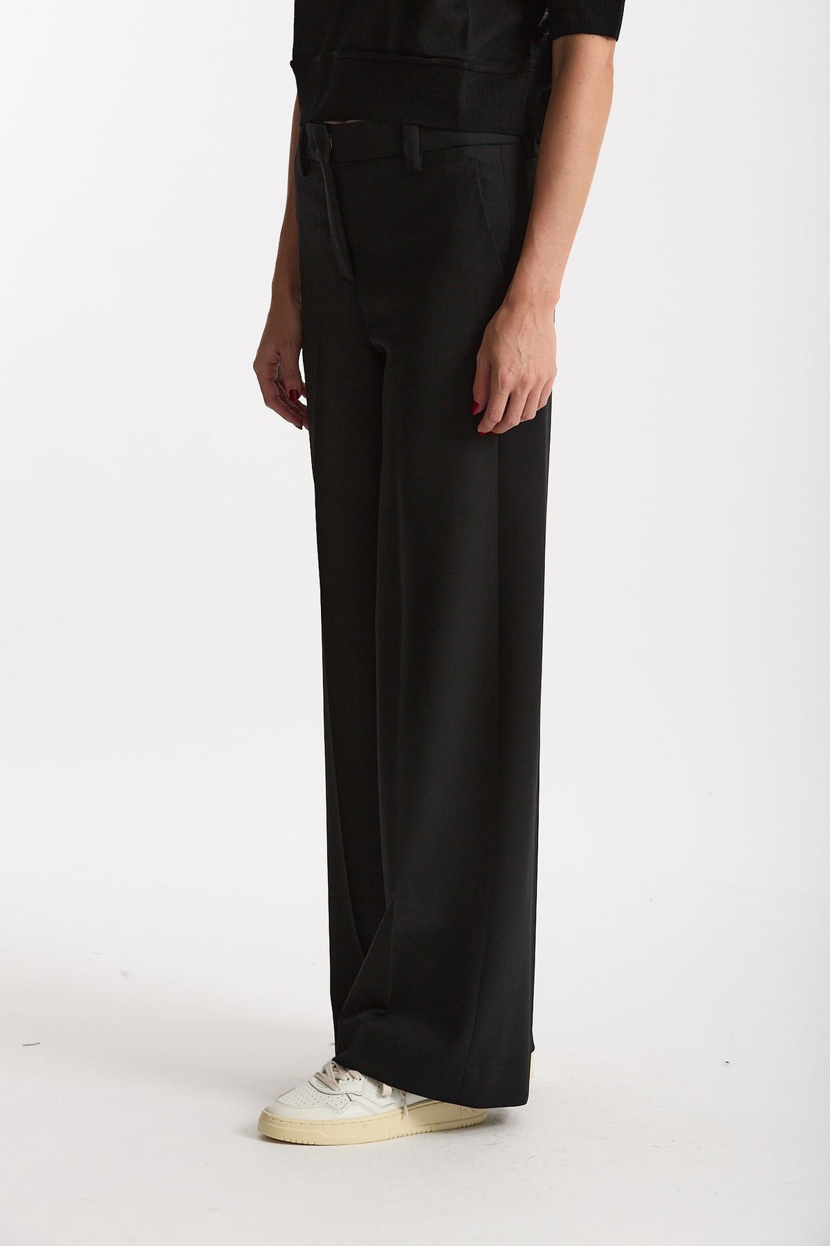 Pantalone ampio NEERA nero women Incotex - 3