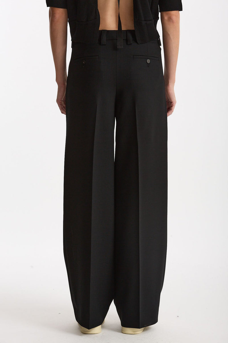 Pantalone ampio NEERA nero women Incotex - 4