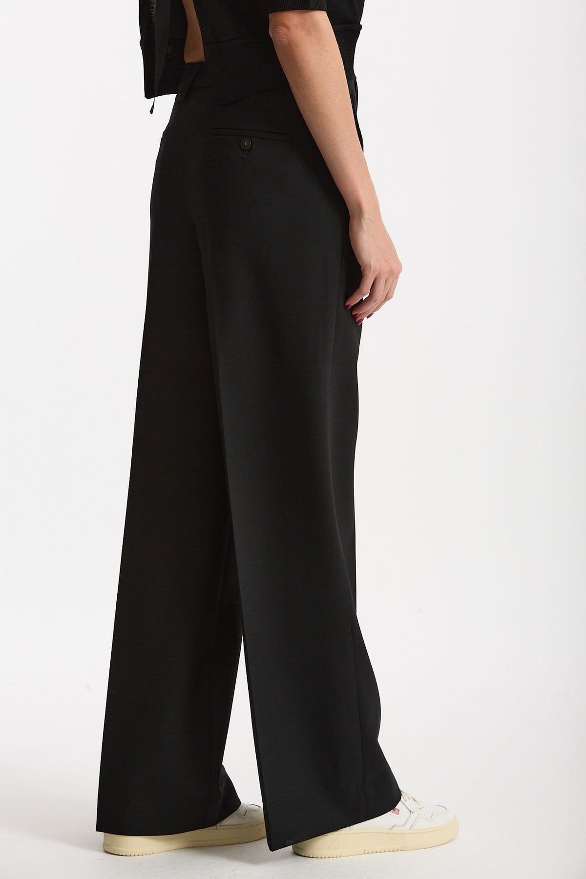 Pantalone ampio NEERA nero women Incotex - 1