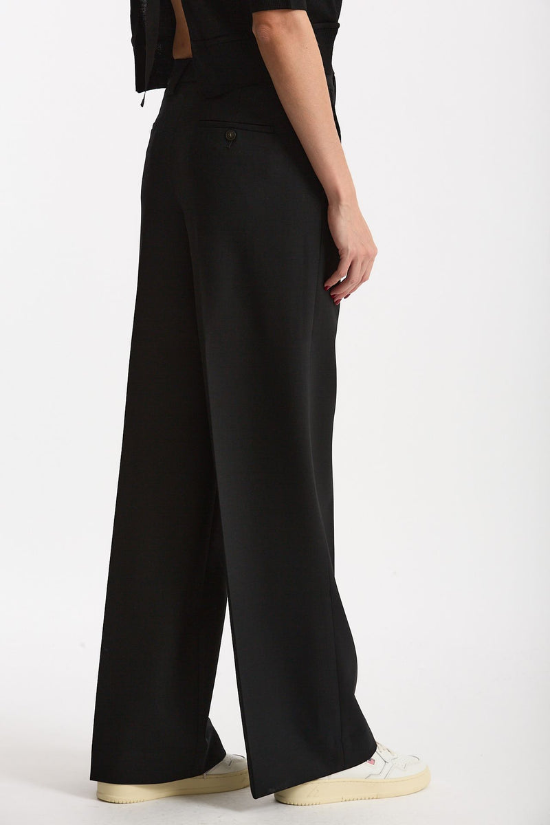 Pantalone ampio NEERA nero women Incotex - 1