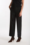 Pantalone ARLYS in tela di lana nero women Incotex - 1