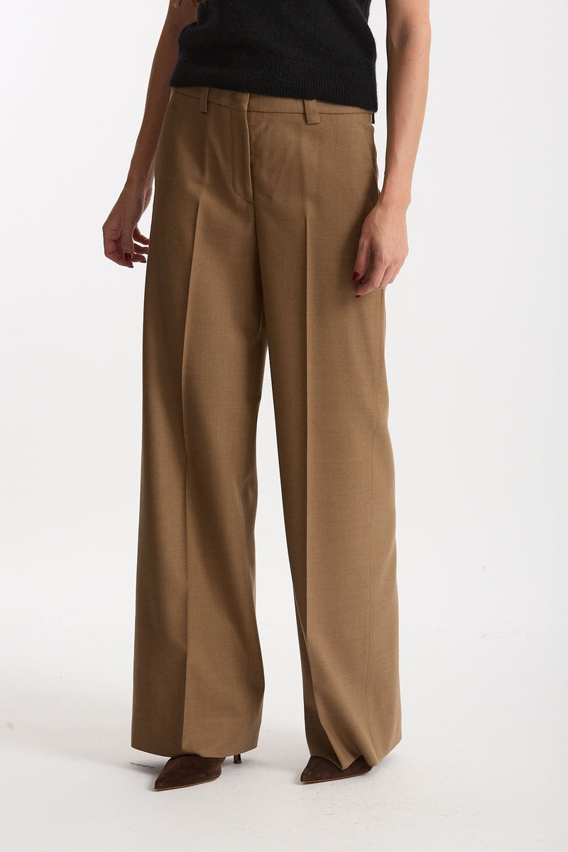 Pantalone ampio NEERA cammello women Incotex - 2