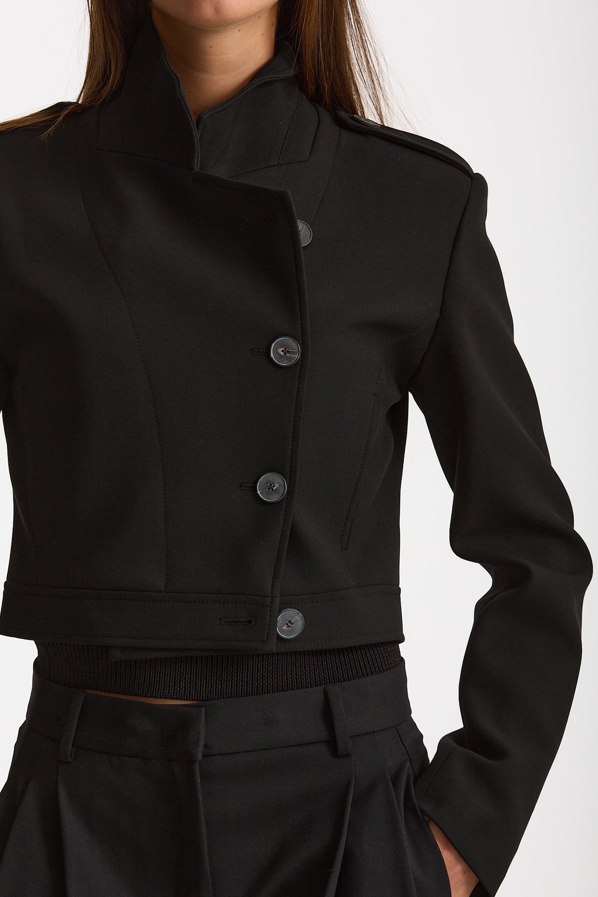 Giacca crop MOV nero women Iro - 5