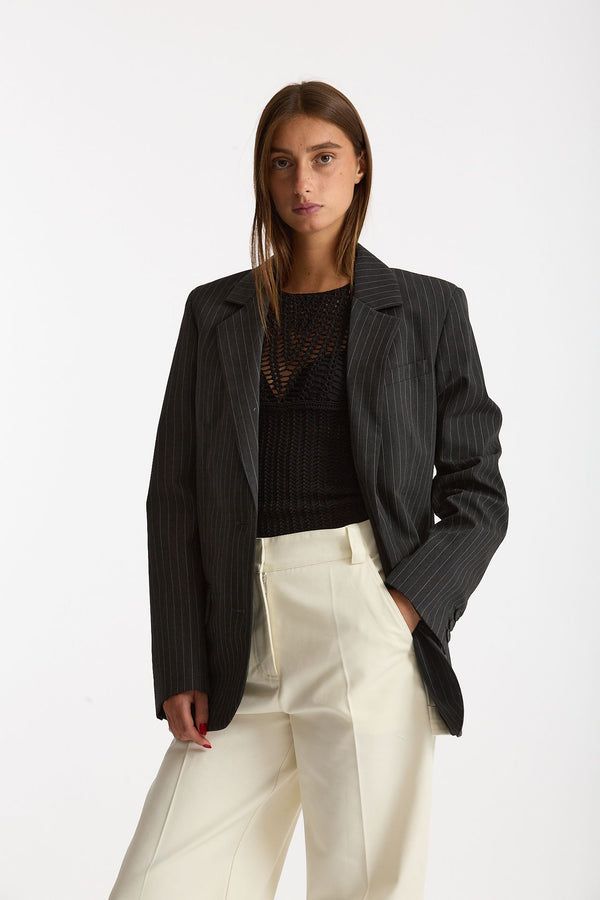 Giacca over KAMEA gessata women Iro