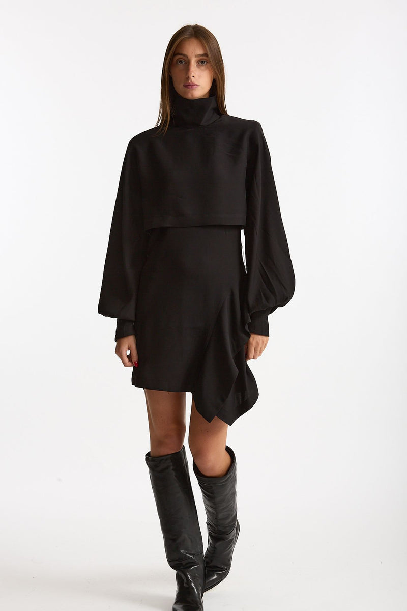 Abito asimmetrico VOGGY nero women Iro - 6