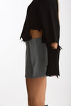 Gonna corta MIXY grigio chiaro women Iro - 4