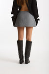 Gonna corta MIXY grigio chiaro women Iro - 5