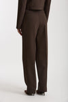 Pantalone vita alta pinces marrone women Iro - 3