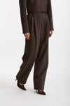 Pantalone vita alta pinces marrone women Iro - 2