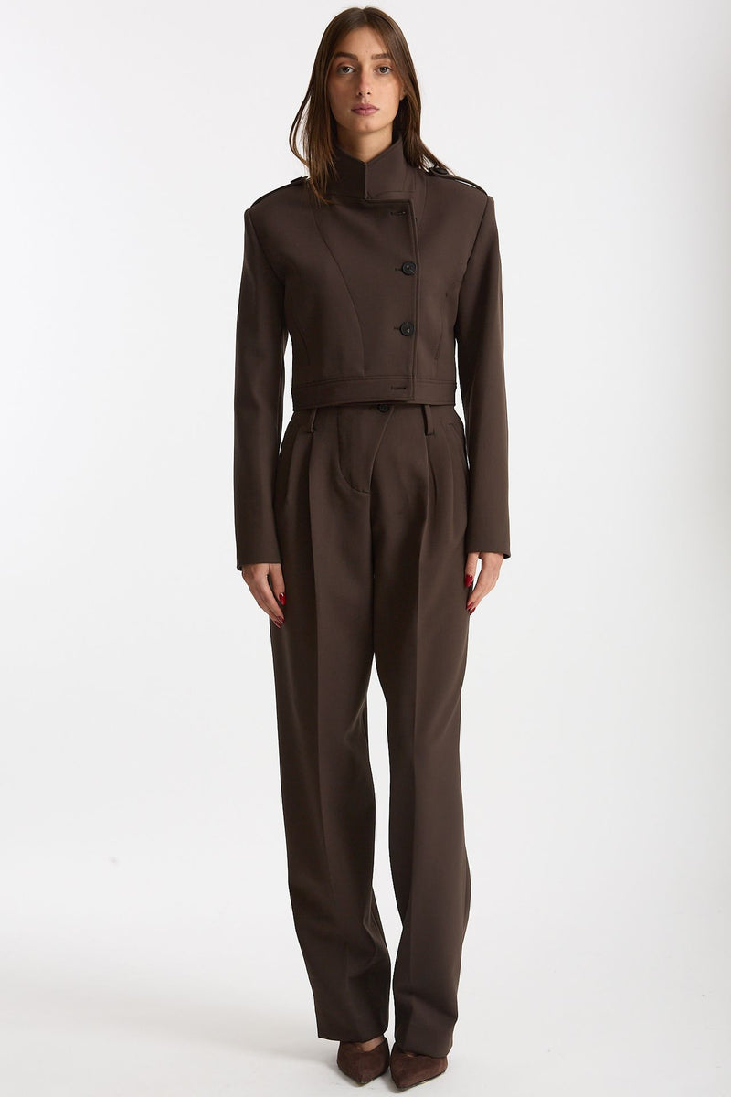 Giacca crop MOV marrone women Iro - 1