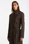 Giacca crop MOV marrone women Iro - 2