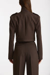 Giacca crop MOV marrone women Iro - 3