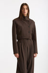 Giacca crop MOV marrone women Iro - 4