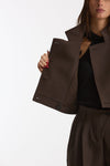 Giacca crop MOV marrone women Iro - 6