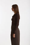 Maglia polo in viscosa marrone women Iro - 2