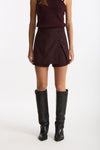 Short pannello Vita alta burgundi women Iro - 3