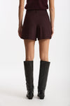Short pannello Vita alta burgundi women Iro - 4
