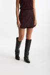Short pannello Vita alta burgundi women Iro - 1