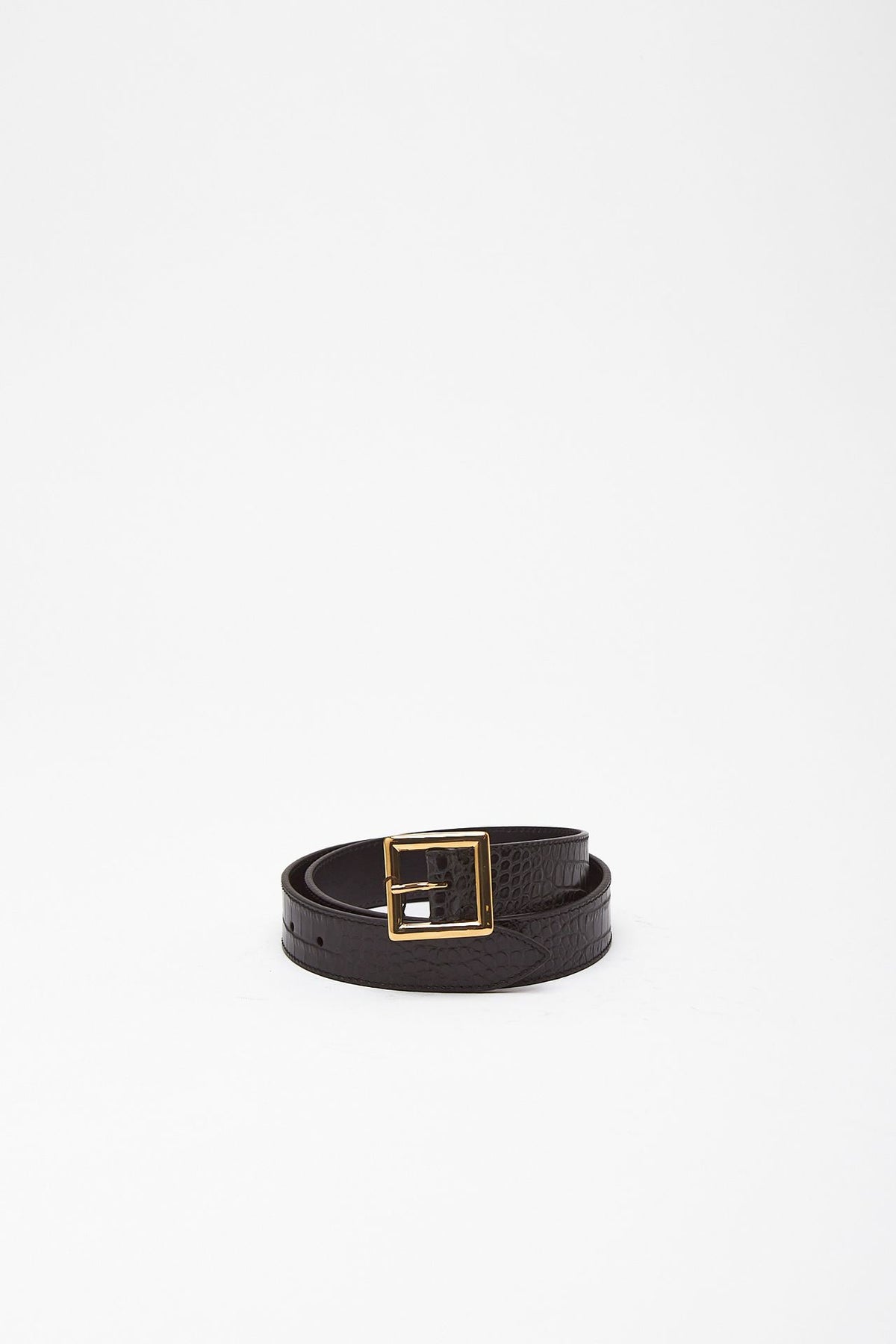 Cintura in pelle DELPHIS BELT nero women Kate-cate - 1
