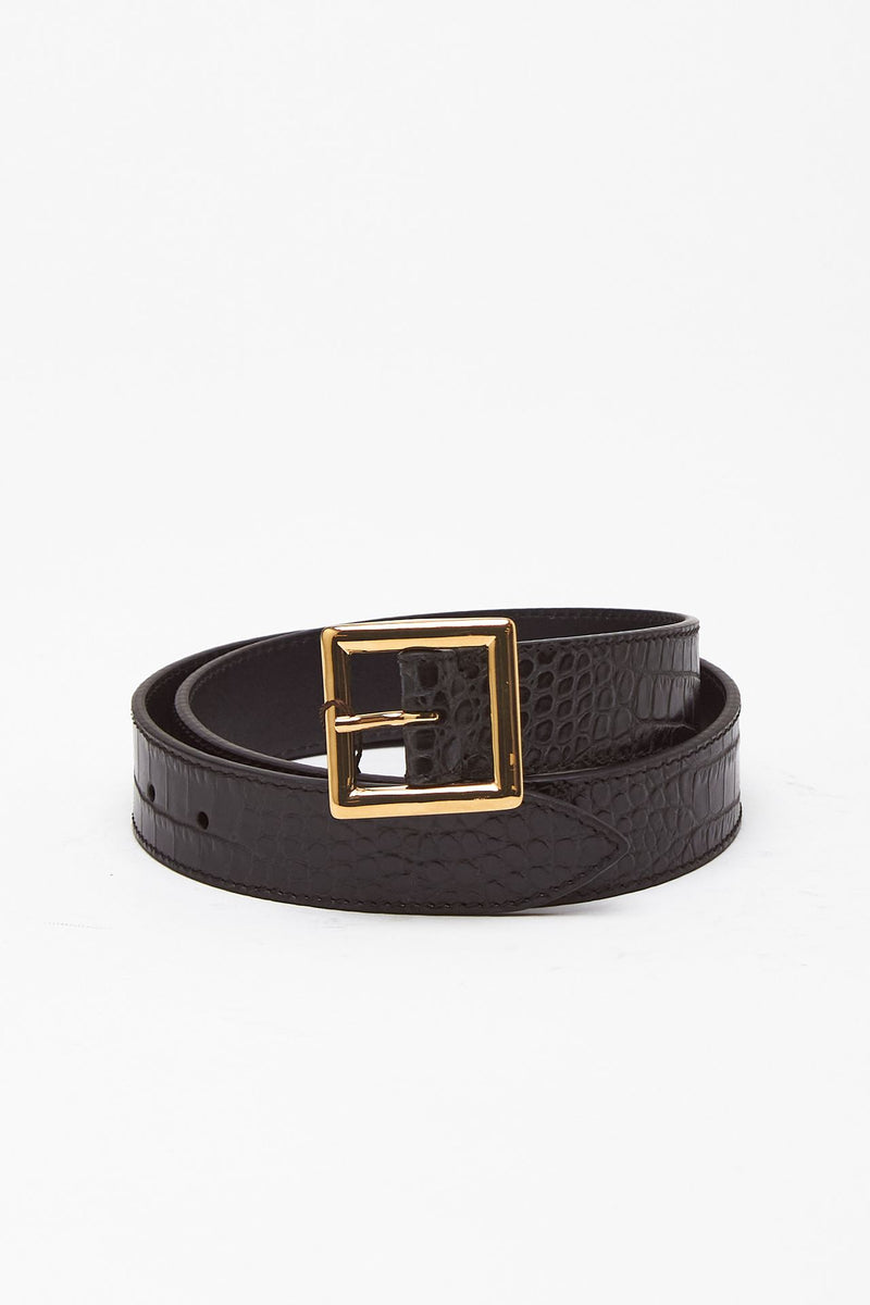 Cintura in pelle DELPHIS BELT nero women Kate-cate - 2