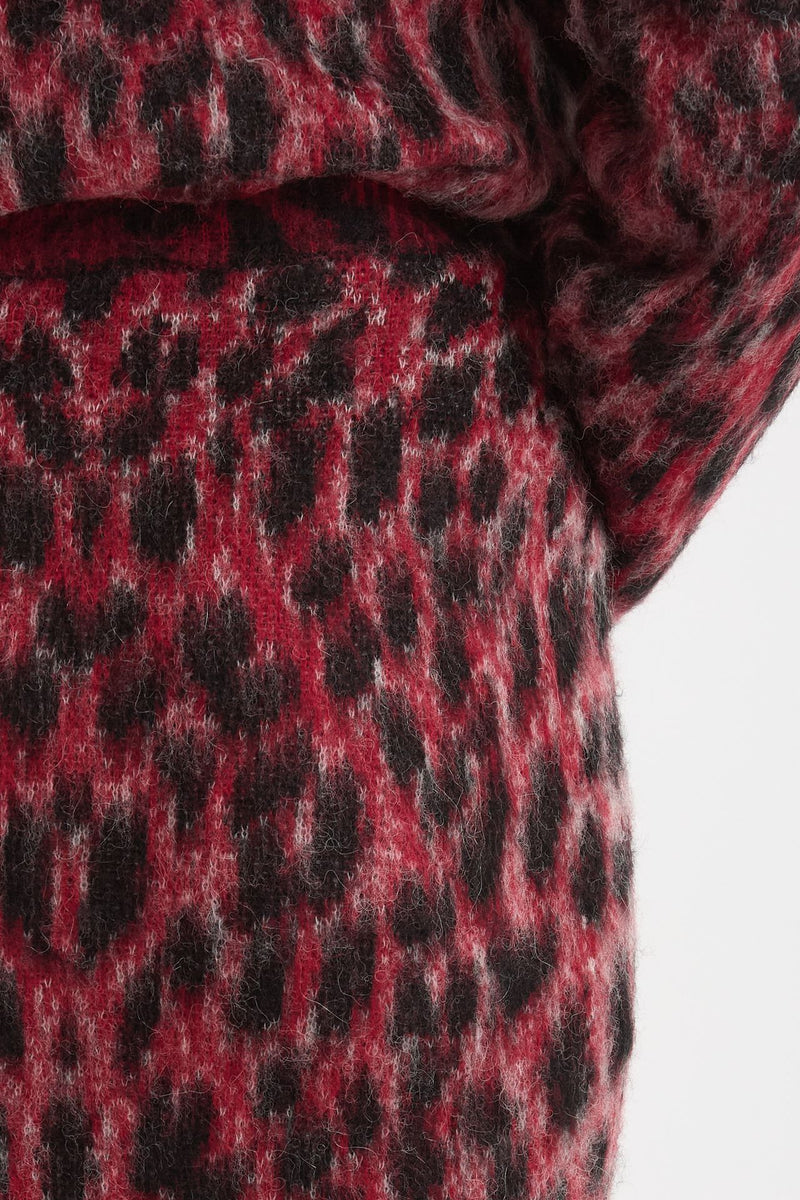 Gonna in maglia maculata jacquard women Laneus - 5