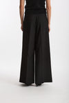 Pantalone in fresco lana nero women Laneus - 3