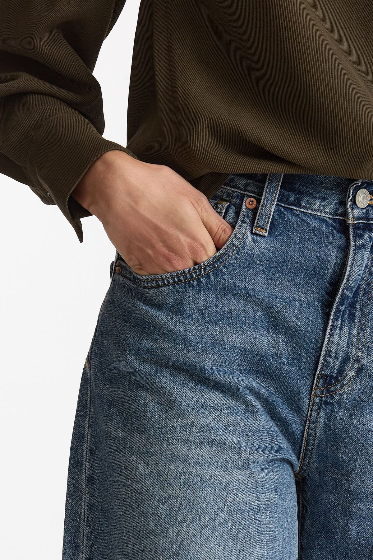 Jeans DROP BARREL BLUE TAB women Levi's - 5