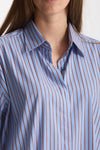 Camicia oversize azzurro fantasia women Marsēm - 4